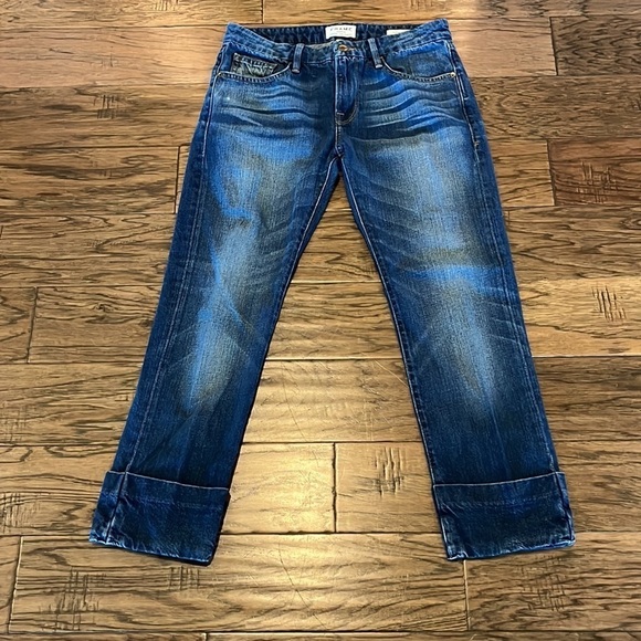 Frame Denim Le Grand Garçon Size 25 - Picture 1 of 16